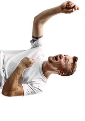 Home que va guanyar una aposta