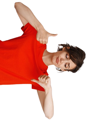 La dona pesa els pros i els contres